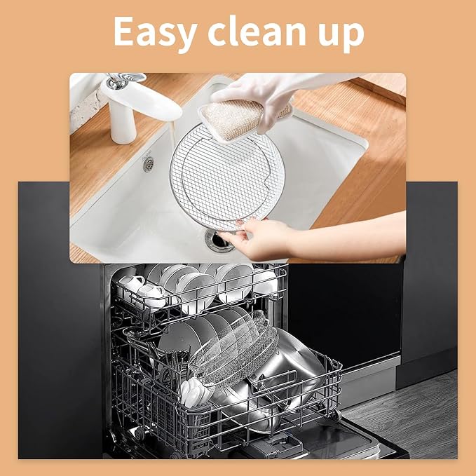 Air Fryer Racks Stainless Steel 11Pcs Air Fryer Universal Accessories, 3 Layer - Image 4