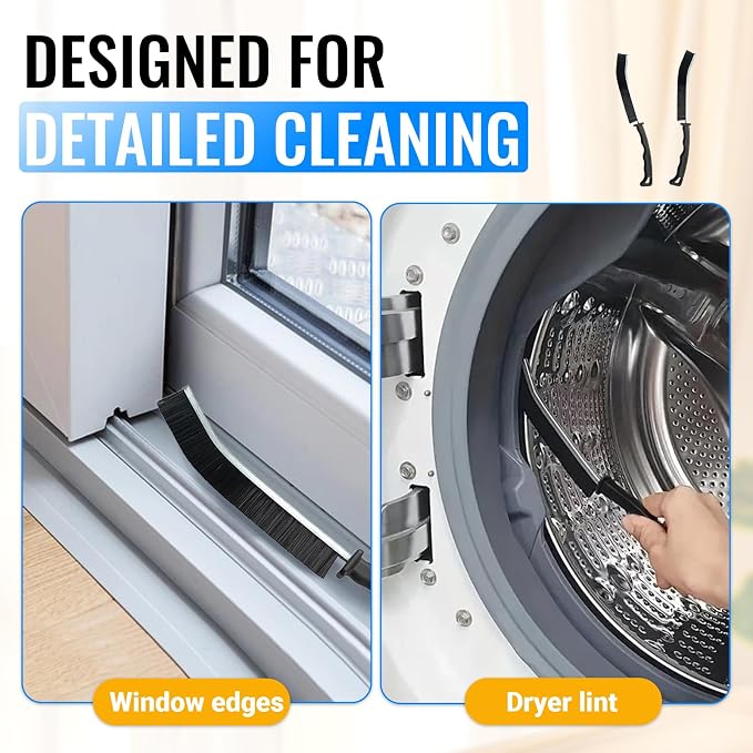 5 Pack Dryer Vent Cleaner Kit, Extra Long Flexible Brushes - Image 5