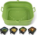 Silicone Air Fryer Liners Square by Loveuing