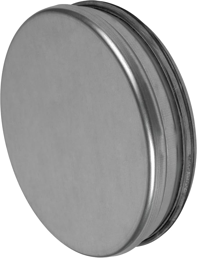 8 Inch Galvanized Steel Dryer Vent Cap by VezoWorks