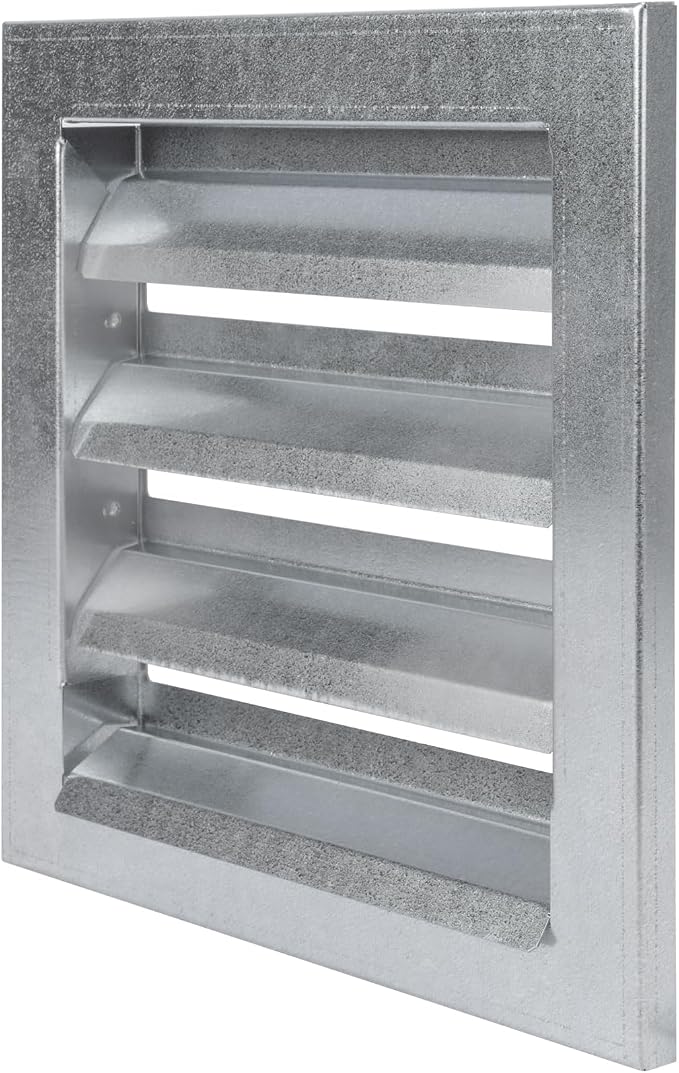 Repa Market 8" x 8" Inch Heavy Duty Galvanized Steel Exhaust Vent by RepaMarket