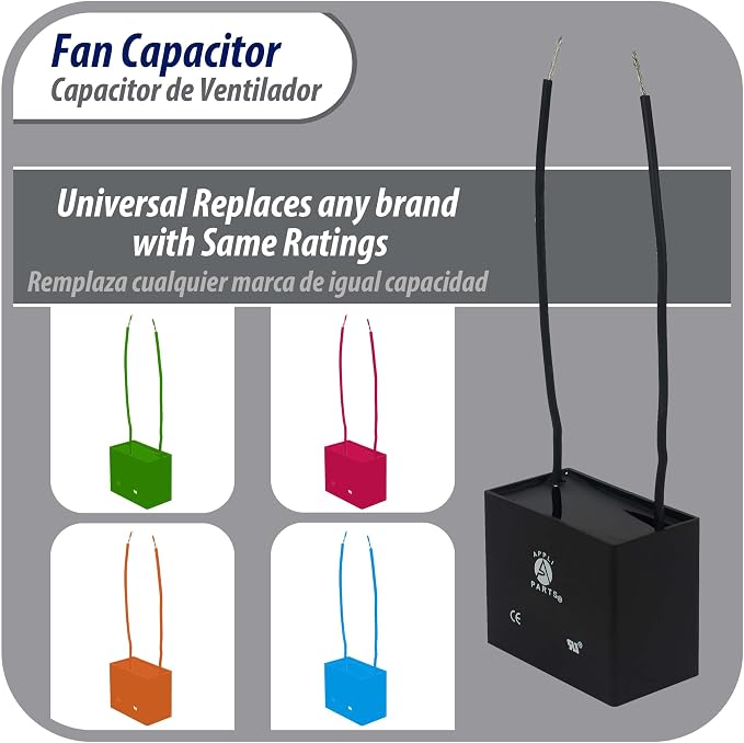 Appli Parts Fan Capacitor 5 mfd uf 250 VAC - Image 8