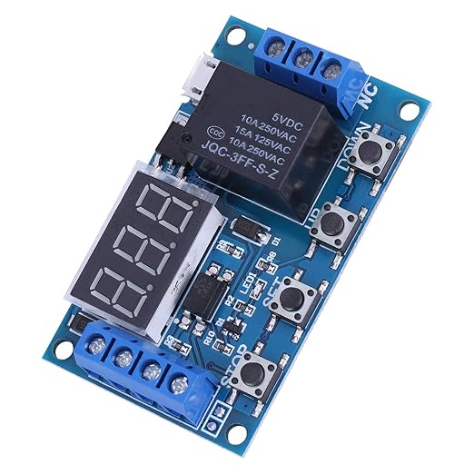 Keenso Adjustable Timer Relay Switch Module by Keenso