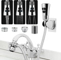 CECEFIN Kitchen Faucet Hose Attachment, 4-Mode ON/Off Sink Sprayer Head by CECEFIN