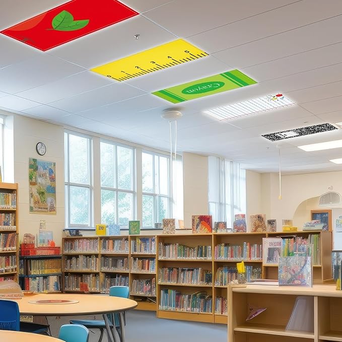 Wiooffen 6 Pcs Fluorescent Light Covers - Image 6