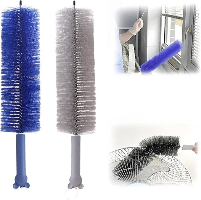 Bendable Microfiber Head, Bendable Microfiber Head Fan Cleaner Brush, Reusable - Image 8