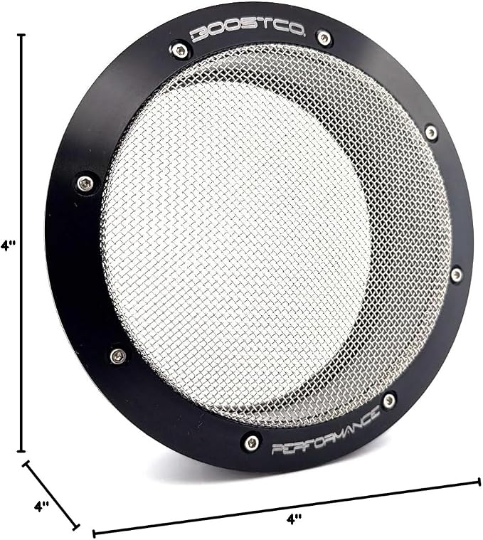 4" Turbo Inlet Screen – High Flow Stainless Mesh Filter – Cone Filter - Image 10