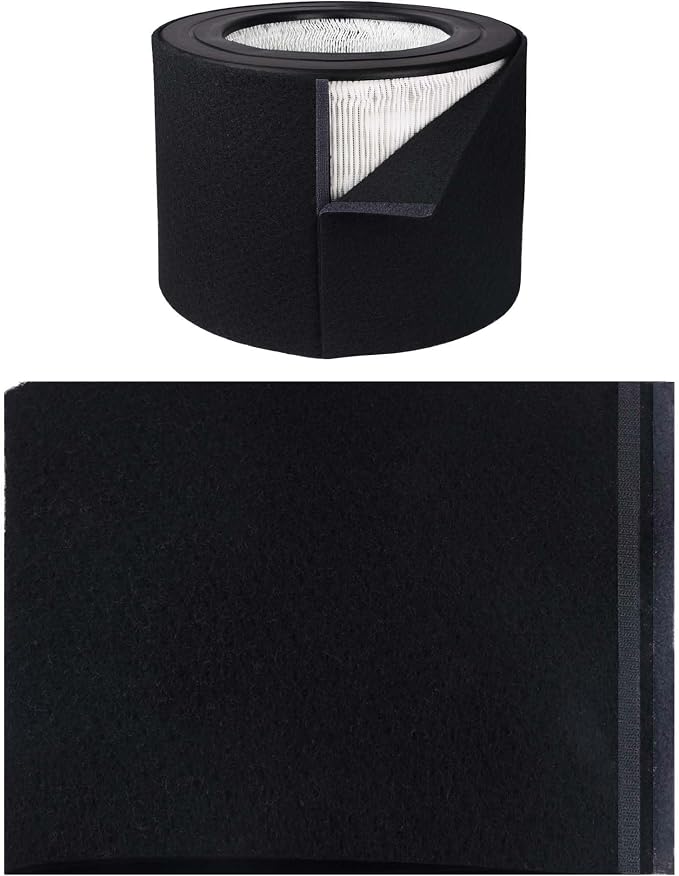 Universal Air Cleaner Carbon Replacement Pre-Filters Compatible by ACOMPATIBLE