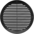 8" Round Air Vent Cover – Black Plastic Soffit Air Vent Deflector by HVACOV