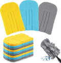 Zubebe 12 Pcs Duster Refill Reusable Fleece Duster Refills Feather Flat Dusters by Zubebe