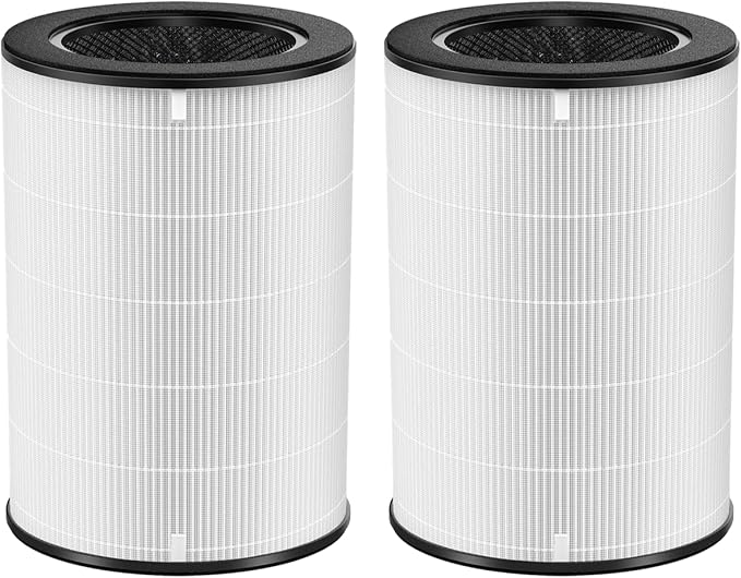 2 Pack AP-T45 AP-40FT Filters Replacement, True HEPA Filter Compatible by WOCASE