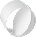 Backdraft Damper – Inline Duct Connector – Round Plastic Check Valve by LIRAST