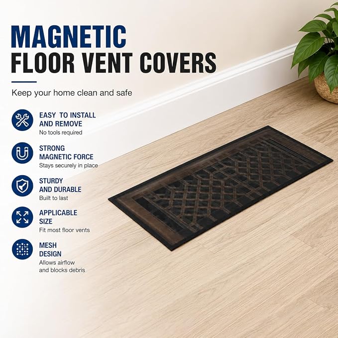 2 Pack Customizable Floor Vent Covers - Image 6