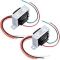 2 Pack 24V Control Transformer 40VA, Primary 120/208/240V Secondary Output by SevenJungle