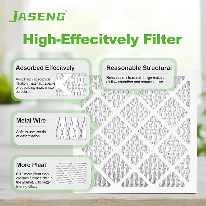 Furnace Filters 16x25x1 MERV 8, MPR 600, 2 Pack Air Filter - Image 4
