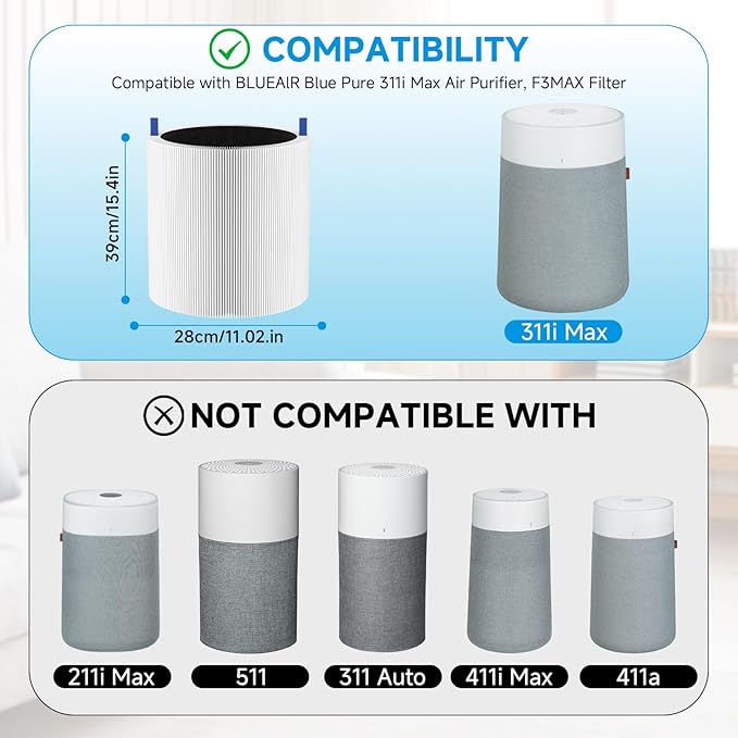 311i Max Replacement Filter Compatible - Image 2