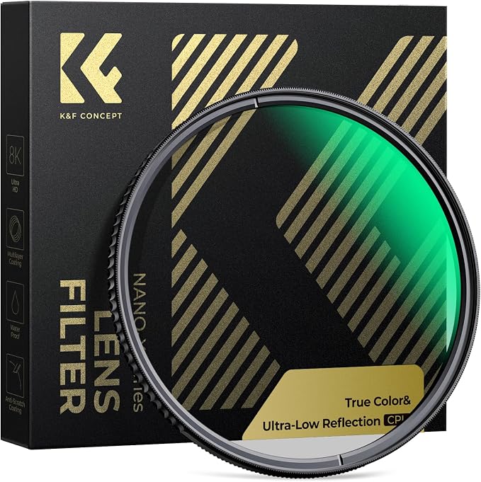 K&F CONCEPT 67mm True Color Ultra-Low Reflectivity CPL Filter Polarizer Lens by KFCONCEPT