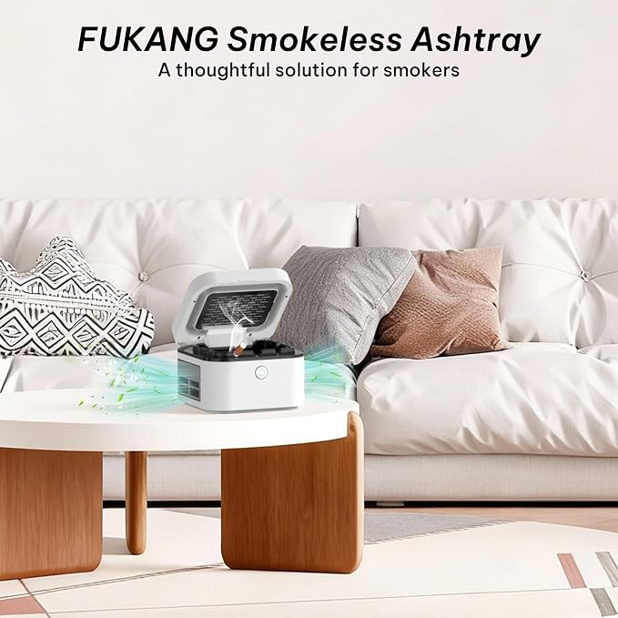 Smokeless Ashtray, HEPA Filter Smoke - Image 6