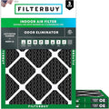 Filterbuy 20x24x1 Air Filter MERV 10 Odor & Allergy Defense by Filterbuy