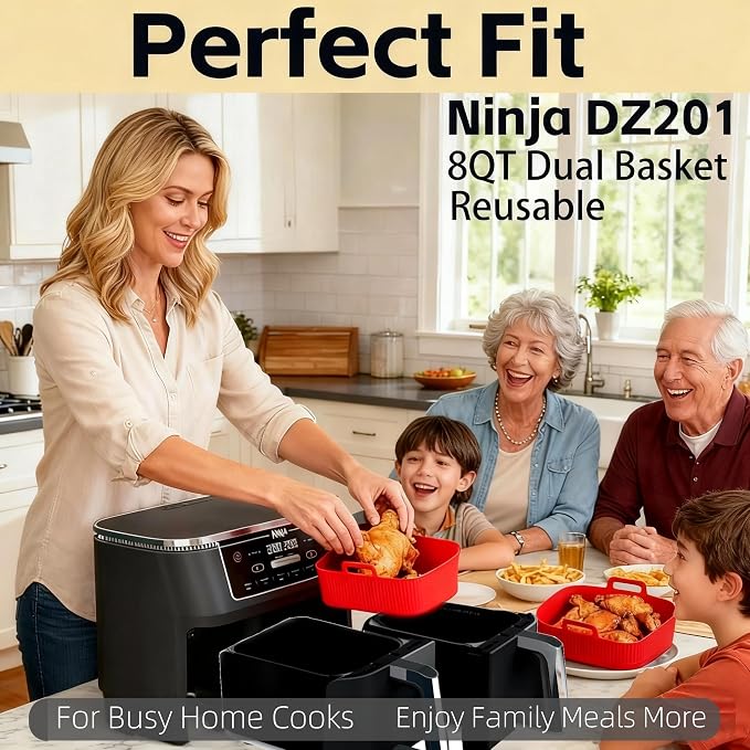 Silicone Air Fryer Liners for Ninja - Image 3