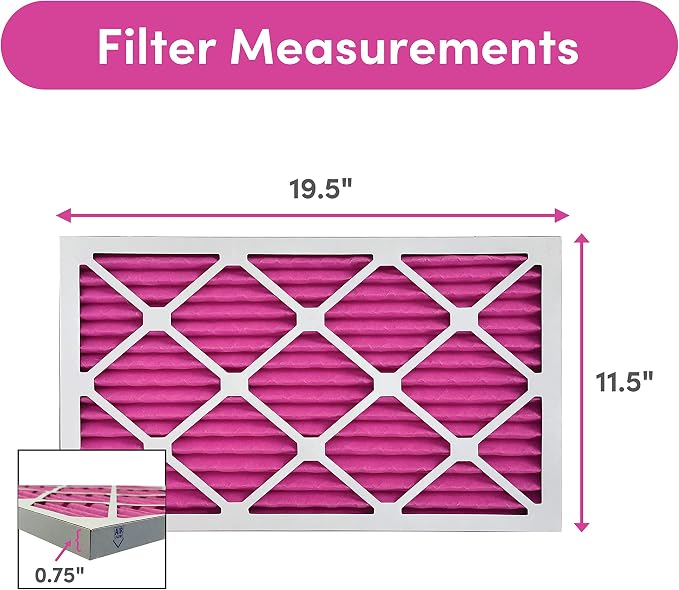 12x20x1 Air Filter by Colorfil | Color Changing Filters - Image 5