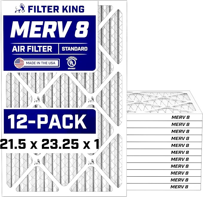 Filter King 21.5x23.25x1 Air Filter Dust & Allergy Control AC Furnace Filters by FilterKing