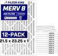Filter King 21.5x23.25x1 Air Filter Dust & Allergy Control AC Furnace Filters by FilterKing