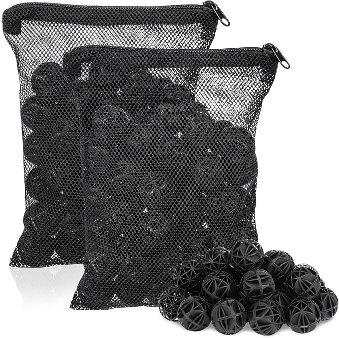 Segarty Aquarium Bio Balls, 1 inch Koi Pond Filter Media Bio Ball by Segarty