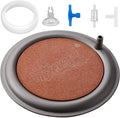 hygger Aquarium Air Stone, 4.1 Inch Nano Air Stone Makes Super Tiny Bubbles by hygger