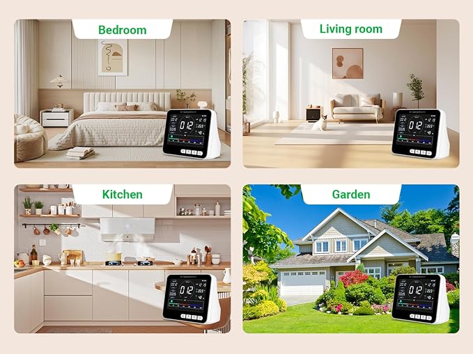 BIBIRE 14-in-1 Air Quality Monitor Indoor - Image 7