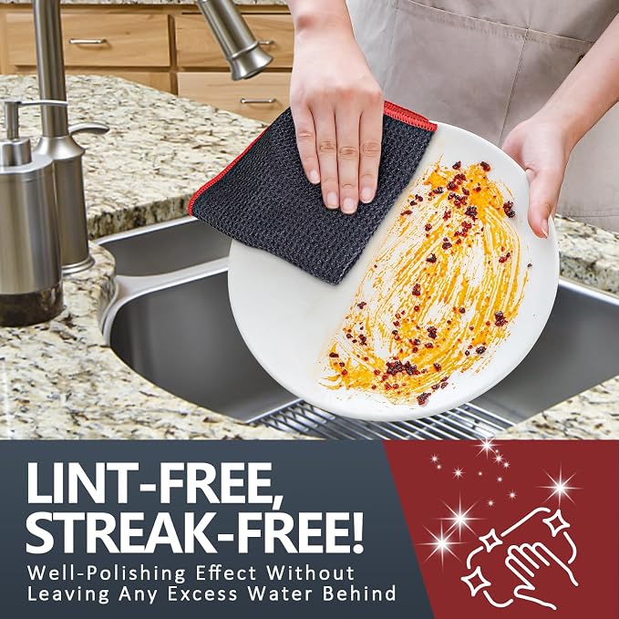 Airlab Glass Polishing Cloth Streak Free Miracle Cleaning Cloth Lint Free - Image 6