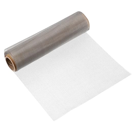 uxcell 16 Mesh 39" x 10" Woven Wire Mesh, 316 Stainless Steel Air Vent Filter by uxcell