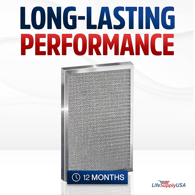 14x20x1 Electrostatic Air Filter, MERV 8, Reusable Furnace AC/HVAC Filter - Image 4