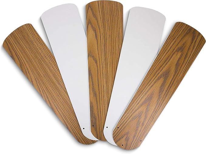 OHLECTRIC 5Pcs 16 ½" Ceiling Fan Blades by OhLectric