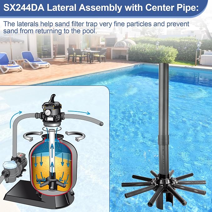 SX244DA Lateral Assembly with Center Pipe - Image 2