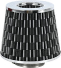 PTNHZ Universal Carbon Fiber 2.5" 63mm High Flow Cold Air Intake Cone Air by PTNHZ+RACING