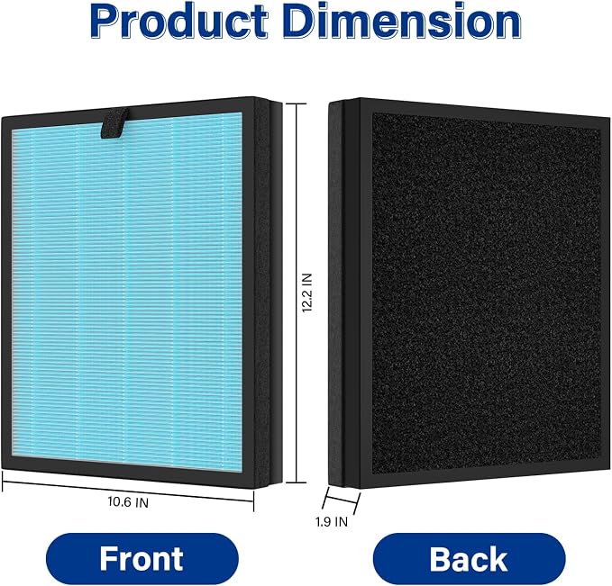 2 Pack MK07 Air Filter Replacement Compatible - Image 6