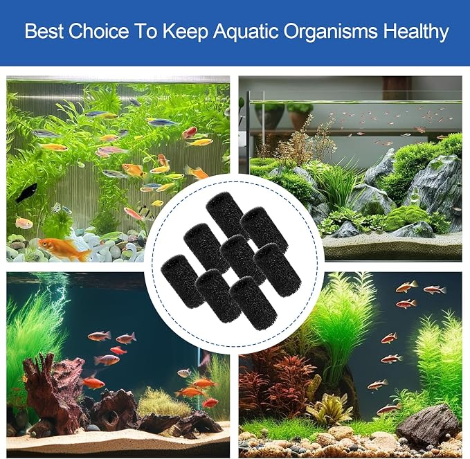 Pre Filter Sponge for Aquarium Shrimp Fry Fish Tank Filter Intake for Marina S10 - Image 5