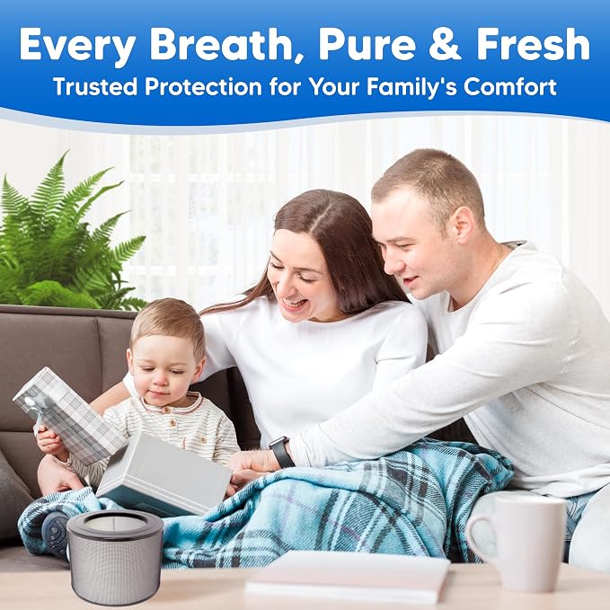 2-Pack 24000 True HEPA Air Purifier Filter Set Replacement - Image 2
