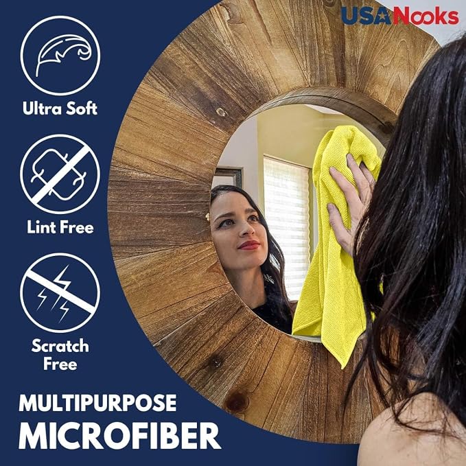 USANOOKS Premium 300GSM Microfiber Cleaning Cloth - Image 7