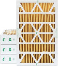 Glassfloss 16x25x4 MERV 11 AC & Furnace 4" Depth Air Filters. Box of 4. Actual by Glasfloss
