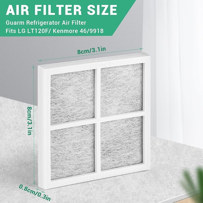 LG LT120F & Kenmore 46-9918 Refrigerator Air Filter Replacement, Easy Install - Image 4