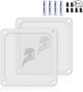120mm PC Dust Filter Fan Filter Computer Fan Grills Dust Mesh Magnetic Frame PC by YIMATEECO