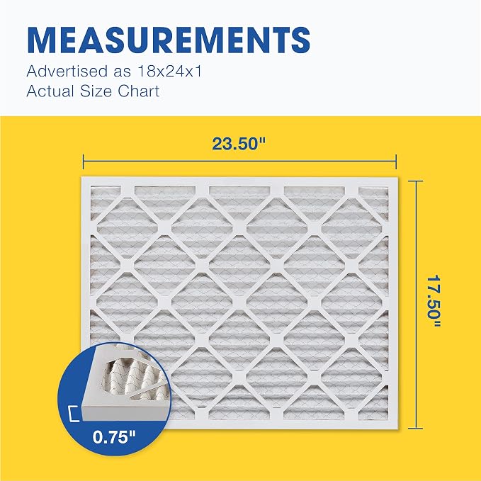Aerostar 18x24x1 MERV 8-6 Count - Image 2