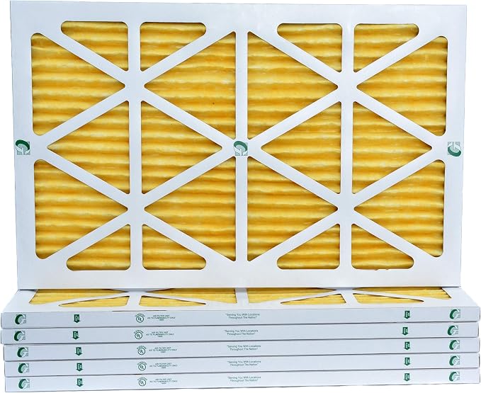 Glasfloss ZL 14x30x1 MERV 11 AC Furnace Pleated Air Filters. Box of 6. Actual - Image 5