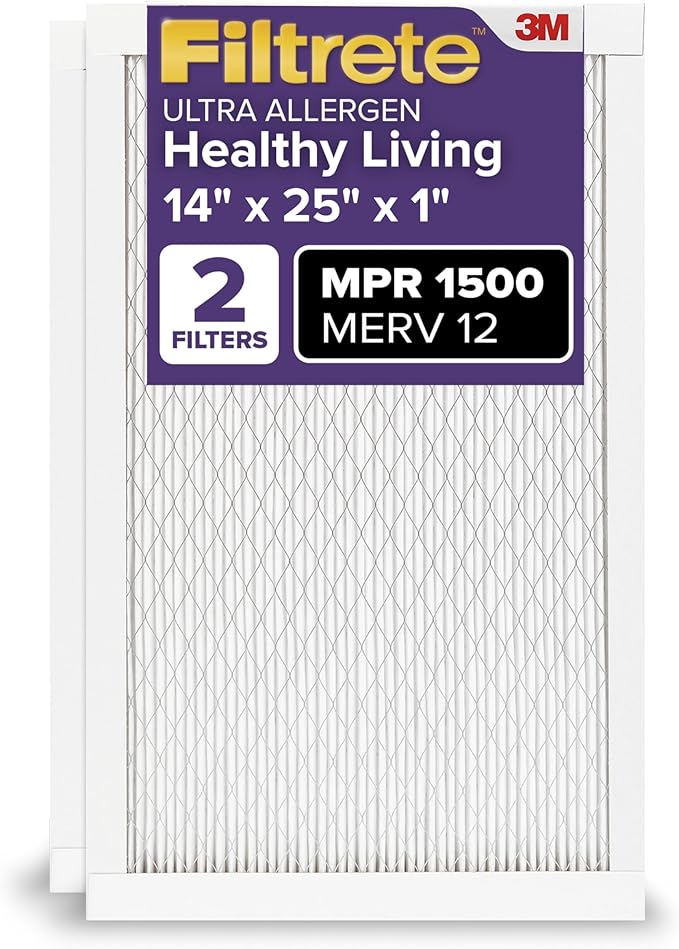 Filtrete 14x25x1 Air Filter, MERV 12, MPR 1500, Bacteria & Viruses, 3-Month AC - Image 4