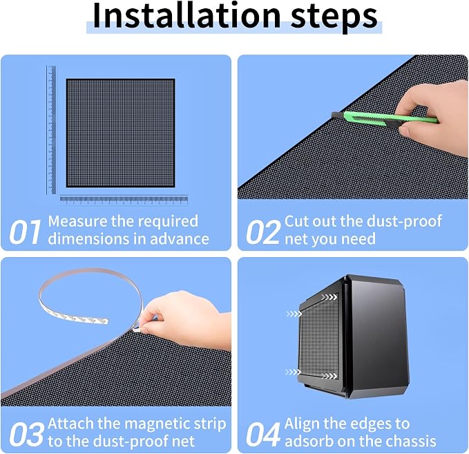 PC Dust Filter 400x300mm - Image 6