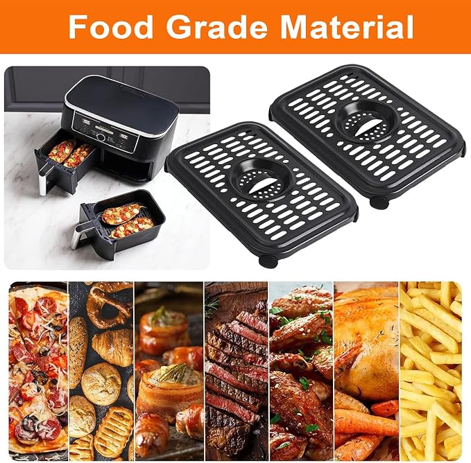 Air Fryer Replacement Parts for Ninja Foodi DZ090 6QT DZ201 DZ100 8QT DualZone - Image 4