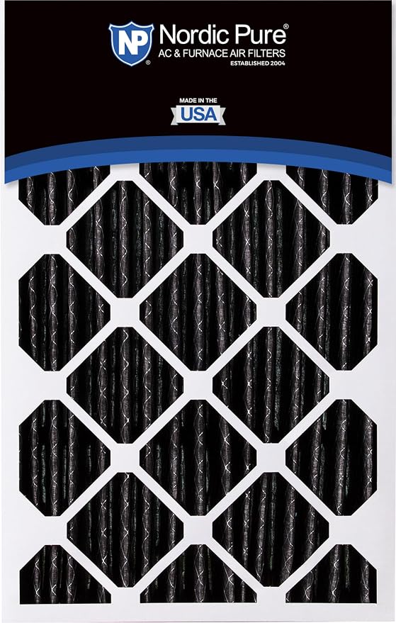 Nordic Pure 16x25x5 Pleated MERV 10 Plus Carbon Air Filter 1 Pack | Actual - Image 5