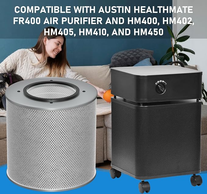 HM400 True HEPA Air Filter Replacement Compatible - Image 6
